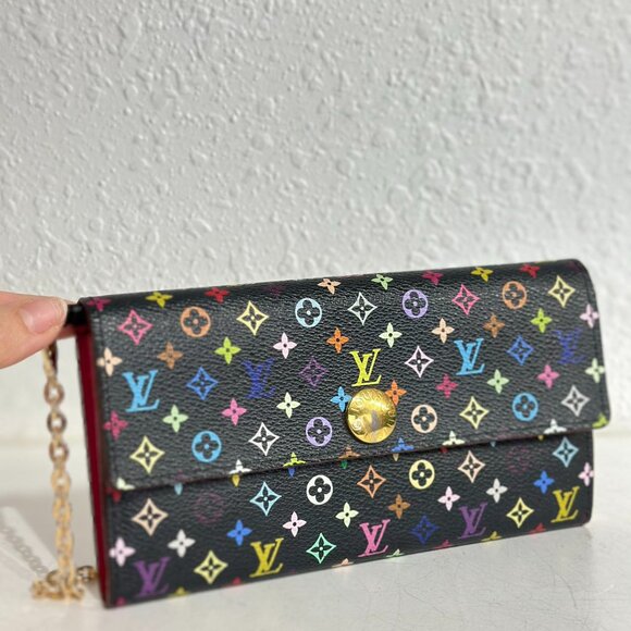 Louis Vuitton Multicolor Wallet WOC Crossbody - Picture 8 of 9
